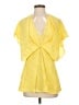 BCBGMAXAZRIA 100% Silk Yellow Kimono Size XS - photo 1