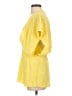 BCBGMAXAZRIA 100% Silk Yellow Kimono Size XS - photo 5