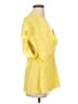 BCBGMAXAZRIA 100% Silk Yellow Kimono Size XS - photo 4