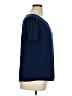 Notations Blue Short Sleeve Top Size XL - photo 4