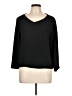 Stella McCartney Black 3/4 Sleeve Top Size EU (IT) 46 / US 10 - photo 1