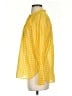 J.Crew Checkered-gingham Yellow Long Sleeve Blouse Size S - photo 5