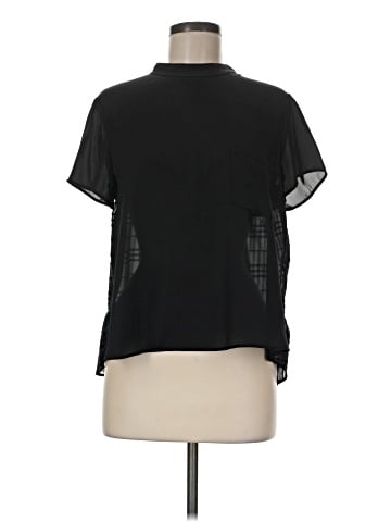 Zara Basic Short Sleeve Blouse (view 1)