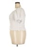 No Boundaries 100% Polyester Ivory Short Sleeve Blouse Size 21 - photo 5