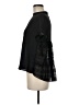 Zara Basic 100% Polyester Black Short Sleeve Blouse Size M - photo 5