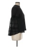 Zara Basic 100% Polyester Black Short Sleeve Blouse Size M - photo 4