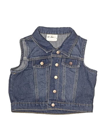 Rare Editions Denim Vest (view 1)