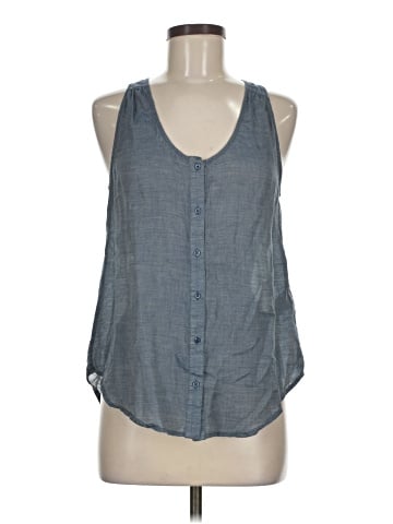 Joie Sleeveless Button-Down Shirt (view 1)