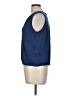Max Studio Blue Sleeveless Top Size M - photo 5
