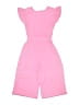 Zara 100% Polyester Solid Pink Romper Size 13 - 14 - photo 1