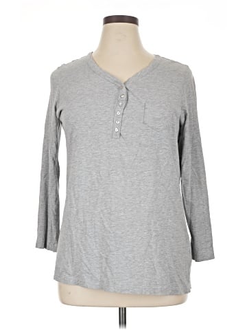Roaman's Long Sleeve Henley (view 1)