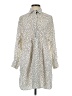 Zara Basic Animal Print Ivory Casual Dress Size XS - photo 1