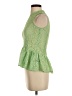 Cynthia Steffe Green Sleeveless Blouse Size XS - photo 5