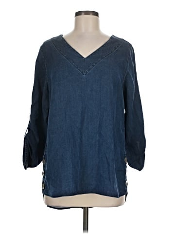 Soft Surroundings 3/4 Sleeve Blouse (view 1)