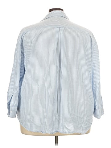 Old Navy 3/4 Sleeve Button-Down Shirt (view 2)