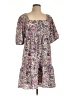BCBGeneration Paisley Purple Casual Dress Size L - photo 1
