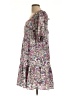 BCBGeneration Paisley Purple Casual Dress Size L - photo 5