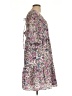 BCBGeneration Paisley Purple Casual Dress Size L - photo 4