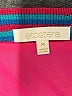 Etcetera 100% Rayon Argyle Blue Casual Skirt Size M - photo 4