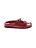 J.Crew 100% Leather Burgundy Sandals Size 5 - photo 1