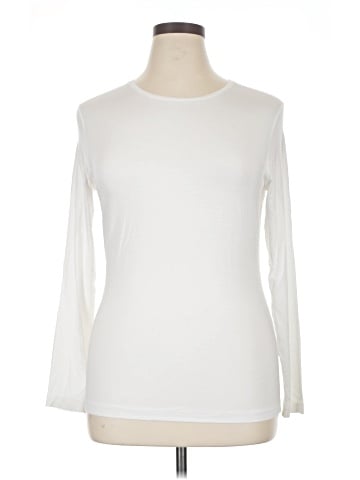Hanro of Switzerland Long Sleeve Top (view 1)