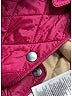 Burberry 100% Polyamide Argyle Burgundy Pink Quilted Jacket Size 12 Yrs - photo 3