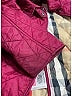 Burberry 100% Polyamide Argyle Burgundy Pink Quilted Jacket Size 12 Yrs - photo 4