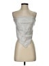 Zara Silver Tube Top Size S - photo 1