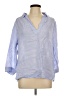 Sigrid Olsen Blue 3/4 Sleeve Blouse Size L - photo 1