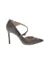 Louise Et Cie 100% Leather Gray Heels Size 10 - photo 1