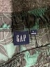 Gap 100% Polyester Print Teal Casual Pants Size L - photo 6