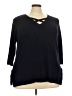 Verve Ami Black Pullover Sweater Size 2X - photo 1