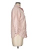 JCPenney Polka Dots Pink Long Sleeve Button-Down Shirt Size M - photo 4