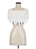 ASOS White Short Sleeve Blouse Size 6 - photo 1