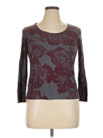Simply Vera Vera Wang 3/4 Sleeve Top (view 1)