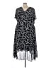 BLOOMCHIC 100% Polyester Graphic Black Cocktail Dress Size 28 - photo 1