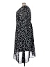 BLOOMCHIC 100% Polyester Graphic Black Cocktail Dress Size 28 - photo 5