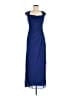 Xscape 100% Polyester Blue Cocktail Dress Size 6 - photo 1