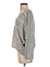 Aqua Metallic Gray Pullover Sweater Size S - photo 5