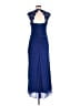 Xscape 100% Polyester Blue Cocktail Dress Size 6 - photo 2