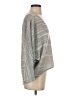 Aqua Metallic Gray Pullover Sweater Size S - photo 4