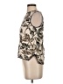 J.Crew 100% Cotton Floral Tropical Tweed Ivory Sleeveless Blouse Size 4 (petite) - photo 5