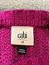 CAbi Solid Purple Pullover Sweater Size M - photo 7