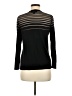 August Silk Black Cardigan Size M - photo 2