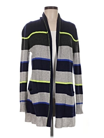 Aqua Cashmere Cardigan (view 1)