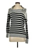 a.n.a. A New Approach Stripes Gray Pullover Sweater Size L - photo 1