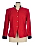 Leslie Fay Color Block Red Blazer Size 18 - photo 1