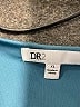 DR2 100% Polyester Paisley Blue Casual Dress Size XL - photo 7