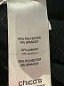 Chico's Solid Black Dress Pants Size XL (3.5) - photo 5
