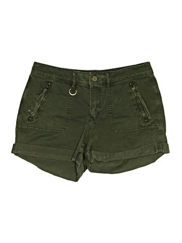 White House Black Market Khaki Shorts (view 1)